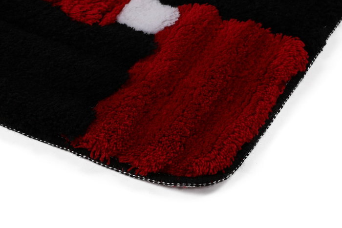 Mijölnir Piazza Red Juego de Alfombras de Baño Acrílicas de 3 Piezas Mijölnir Piazza Red Juego de Alfombras de Baño Acrílicas de 3 Piezas